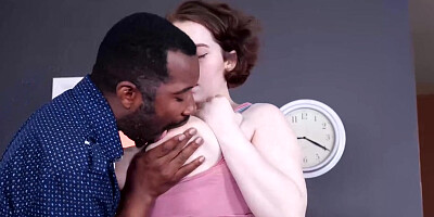 PORNSTARPLATINUM Busty Anna Blaze Takes BBC After Oral