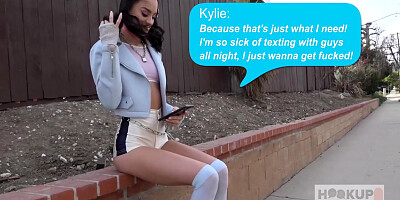 Kylie Martin And Throat Bulge - Sizzling Babe Gets Some Rough & Raw Butt Stuff!
