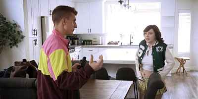 Ava Sinclaire & Crystal Clark & Oliver Faze in The Haunting of Milf House - BadMilfs