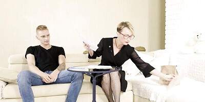 Tutor 4k featuring Cherry Aleksa and Martin Spell's tutor dirt