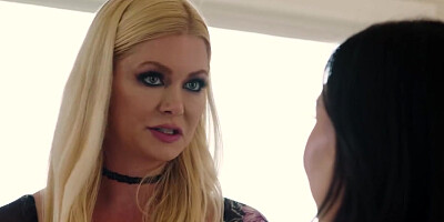 GIRLSWAY Naughty MILF Serene Siren Tries MULTIPLE SEX TOYS On Petite Stepdaughter Kimmy Kimm