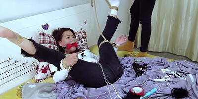 Chinese Lesbian Tickle And Torture