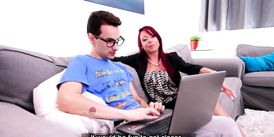 Pornstar clip with looking-good Criss Simon from 3-WayPorn