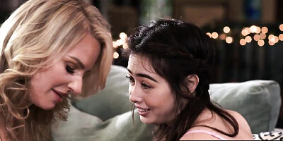 Lovely Rachael Cavalli and Chloe Surreal at brunette xxx