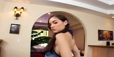 Sasha Grey's natural tits action by PUBA