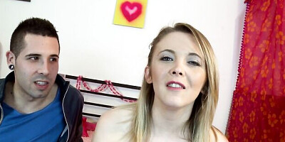 Lass's blonde action by Love Home Porn