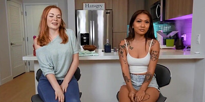 Charles Dera, Yumi Sin And Samantha Reigns In Delightful Vixens Threesome Thrilling Sex Video