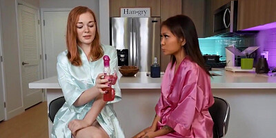 Charles Dera, Yumi Sin And Samantha Reigns In Delightful Vixens Threesome Thrilling Sex Video