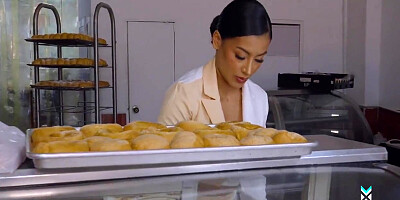 The Baker Leaves My Ass Full Of Semen Y - Max Betancur And Mariana Martix