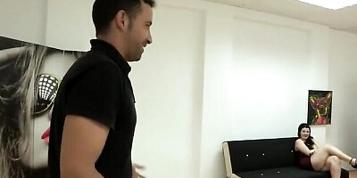 Romantic Maria Bose at reality trailer