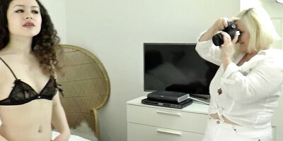 Horny Lacey and Brit's chubby movie