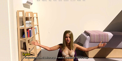A Life Worth Living The Husband Is Playing Strip Poker With Web Cam Girl While His Wife Is In To The Next Room Episode 4