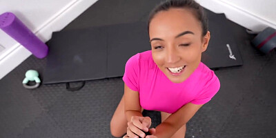 FIT18 - Sasha Tatcha - Flexible Gymnast Likes Creampie And Sex A Little Rough - 60FPS