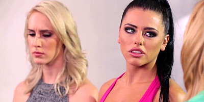 Sexy Is Soaked In Squirt During Intense Fingering 3-way With - Adriana Chechik And Alexis Fawx