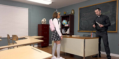 Vanessa Moon & Brock Cooper in Enjoyable Punishments - InnocentHigh