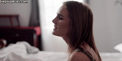 21yo stepdaughter fulfills her lust with stepdaddys cock