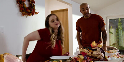 Stepson giving thanks to his busty stepmpm