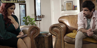 Sexy stepmom fucked by wild stepson in wet pussy hole