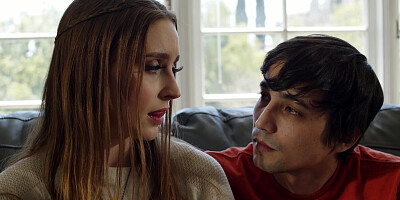 Teen fucked by BF and a [censored] counselor