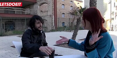 LETSDOEIT - Pickup and Fuck with Amateur Dude and Tattooed Spanish Pornstar