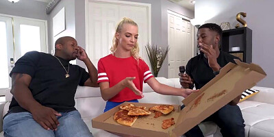 Hot Pizza Delivery Babe Lana Sharapova