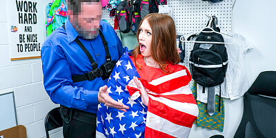 Memorial Day had teen stealing a flag
