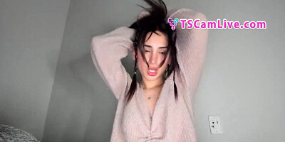 Amazing Trap Girl gets horny in a Live Cam Show Part 6