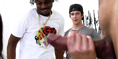 Freddy's Stepmom Abby Somers Gets Banged Out By His 2 Black Buddy's BBCs