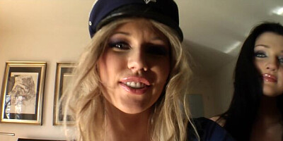 Alien and Clara G's side fuck sex by Analized