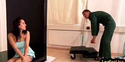 Mean brits pegging useless male sub