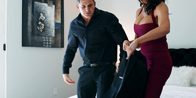 Wedding jitters were shattered with sex