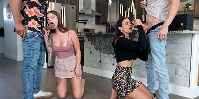 Halloween boxes for this swap family