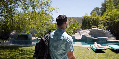 Pool service has latina MILF client