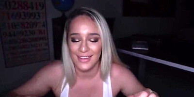 anal busty blonde latina mila marx sucks my huge cock