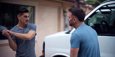 Babe kicks out bf to fuck brotherinlaw