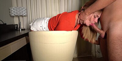 Fuck me hard in my mouth and in my ass