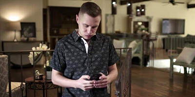 Alex Max bended Cali Caliente over to fill her pussy