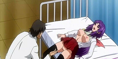 I went to the doctor to check my pussy and he ended up fucking me - Hentai Uncensored