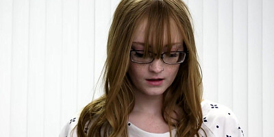 Fucking ginger in glasses on the exam table