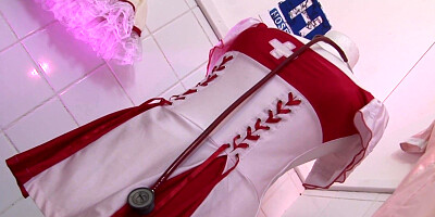 Nurse gets banged by doctor and receives cum on tits