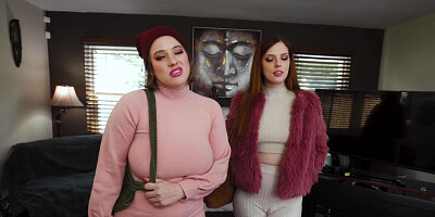 Tyler sucked by his stepsister and friend