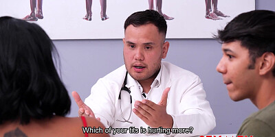 STEP-MOM GOES TO PERV DOCTOR