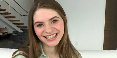 creampie teens loves huge cocks - teen shows off her