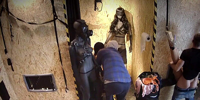 Big Tits MILF GangBanged and Eating Cum 2