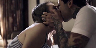 Stepsister fucked by stepdad and stepbro