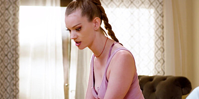 Massage training on horny lesbian MILF