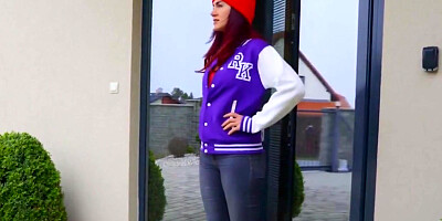 creampie sexy czech babe sofia the bum sucks and rides her colleague