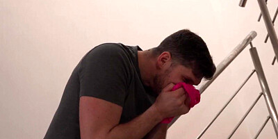 Hostel babes love fucking in threesome by big white dick