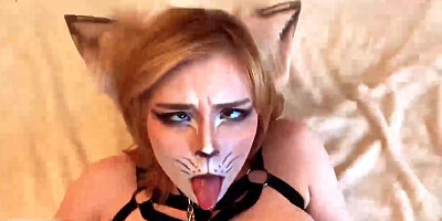 Sweet Fox Loves Hard Sex and Deep Blowjob Cum in Mouth