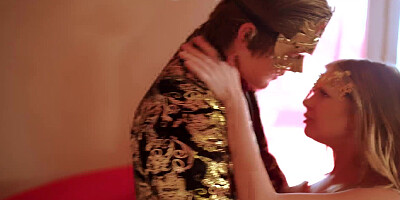 Masquerade party turns into a hot orgy